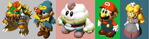 une photo d'Ã©cran de Super Mario RPG - Legend of the Seven Stars sur Nintendo Super Nes